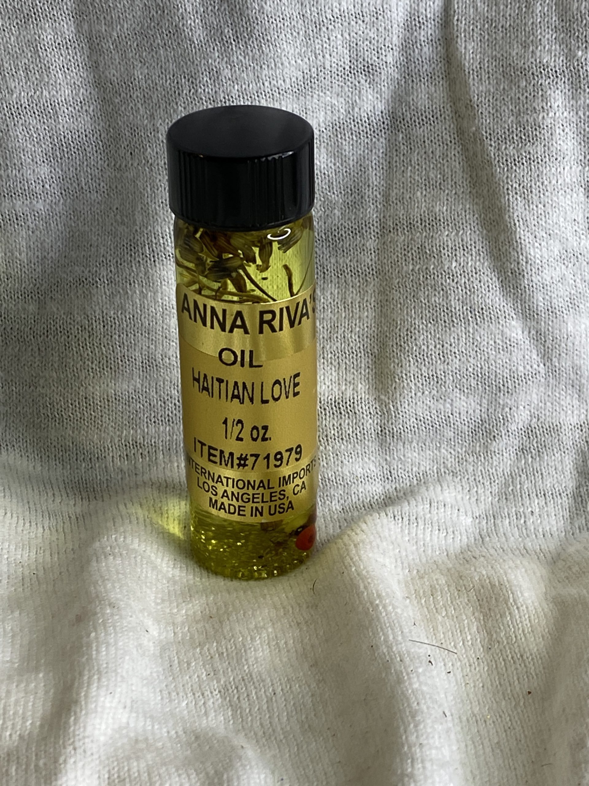 Amarre haitiano amor aceite