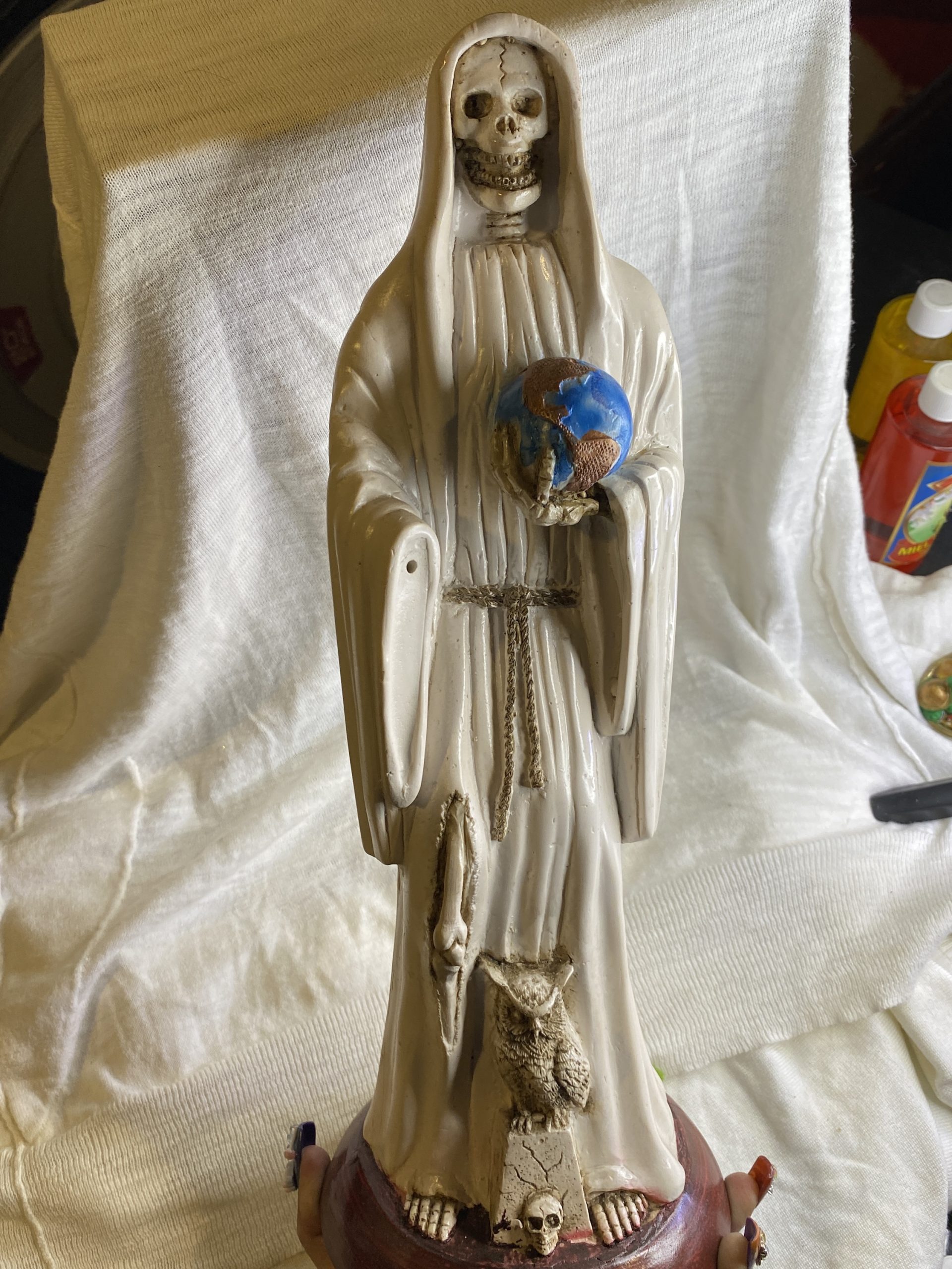 Santisima 14 pulgadas blanca