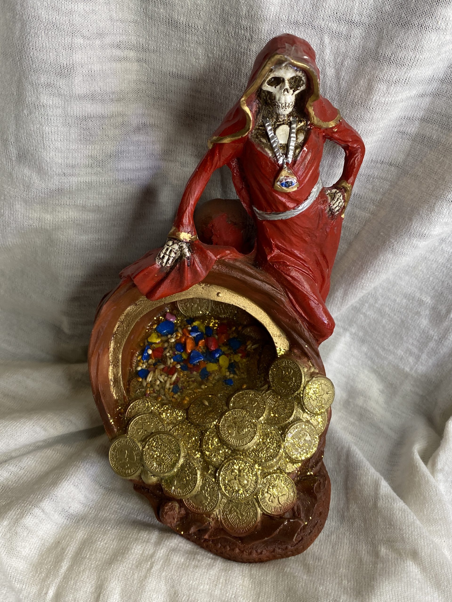 Santa muerte rojo fortuna