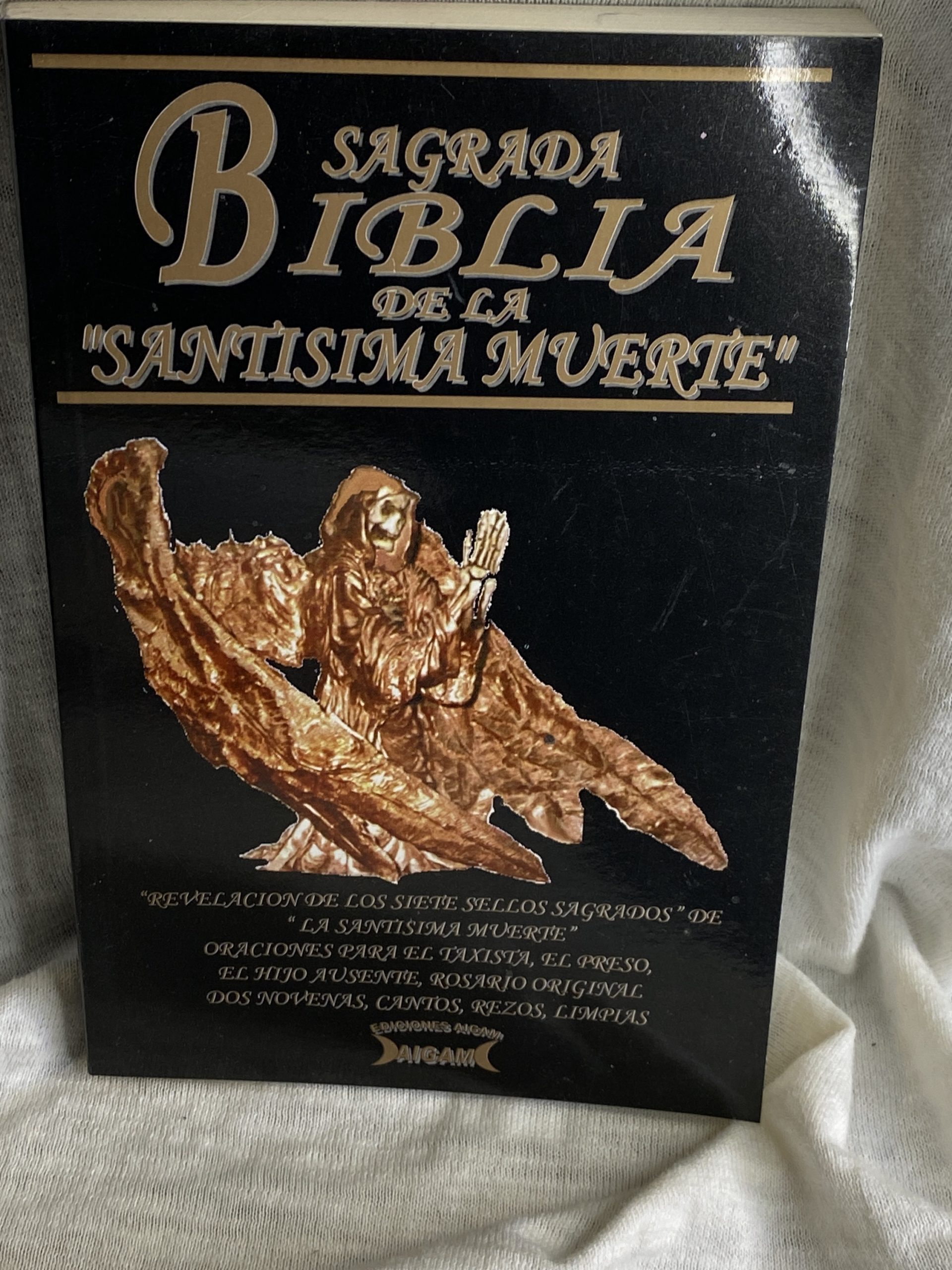 Libro Biblia Grande De la Santa Muerte