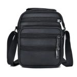 Factory Wholesale Men's Single-Shoulder Bag Solid Color Leather Handbag Multi-Function Casual Fashion Men's Messenger Bag